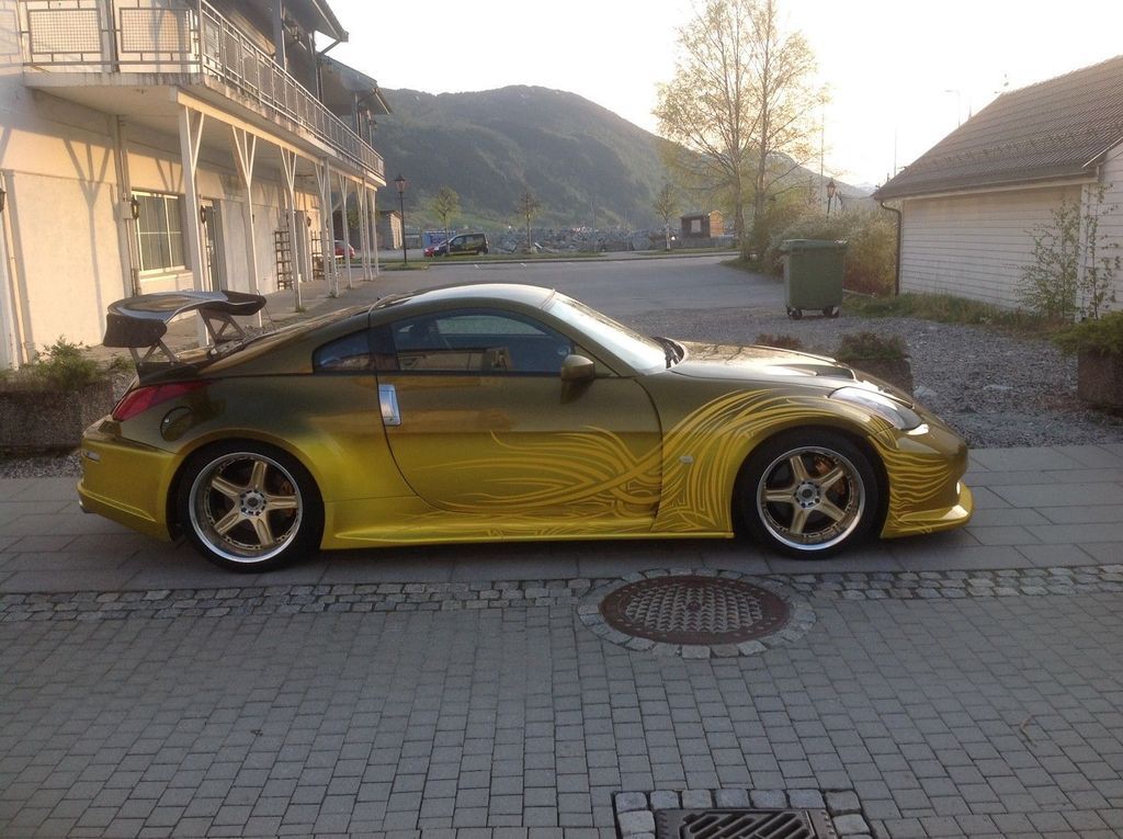 tokyo drift 350z gold